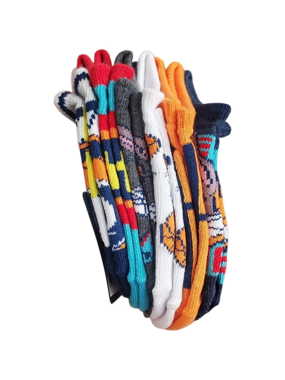 Space Jam Kids' No-Show Socks - Multicolor (5-Pack)